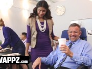 Swappz - Step Dads Fuck Step Daughters at Work! 6/16