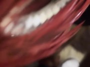 Me Swallowing Chocolate BBC👅 3/16