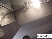 Gorgeous Skinny Japanese Babe Watching Her Self Masturbate 13/16