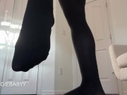 pantyhose foot worship evil supergirl traps you until you melt her! - full video on Veggiebabyy Many 7/16