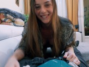 Hot POV Deep Blowjob with Huge Facial Cumshot - KLX 2/16