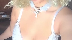 Sexy Blonde Bimbo Doll