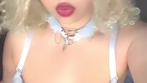 Sexy Blonde Bimbo Doll