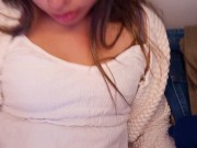 POV : SEX with my STEPBROTHER INSIDE THE CLOSET, Spanish 😶