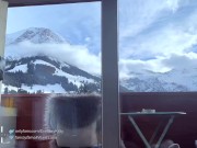 Nympho step sis jumping on my dick in the mountains on family vacation in my airbnb! 1/16