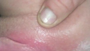 Pretty creampied pussy