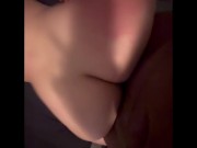 Big booty white girl fucked to her boyfriends song