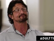 ADULT TIME - Peeping Neighbour Watches Slutty Teen Alex Grey Fucking Her Big Dick Stepdad Tommy Gunn 3/16