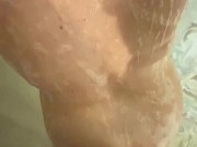 Shower teasing/foreplay leads to hard backshots 4K POV 7/16