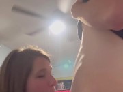 REAL TINDER DATE! Watch REAL STRANGER makes me DEEPTHROAT and FUCKS ME HARD 1/16