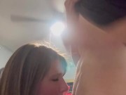 REAL TINDER DATE! Watch REAL STRANGER makes me DEEPTHROAT and FUCKS ME HARD 4/16