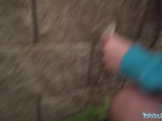 Public Agent Jogger sucks a big fat dick in a public place 7/16