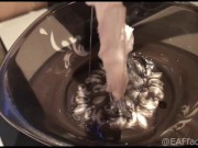 ローションガーゼ手コキで顔射してみた！ 2/16