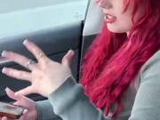 Redhead Gamer Girl Blows Dick 1/16
