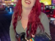 Redhead Gamer Girl Blows Dick 8/16