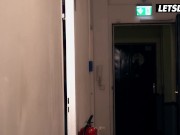 Cuckold Hubby Lets Stranger Fuck His Teen GF - LETSDOEIT 1/16