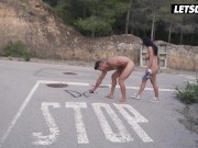 Beautiful Latina Babe Kira Queen Picked Up For Nasty Outside Fuck - LATINA MILF 7/16