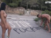 Beautiful Latina Babe Kira Queen Picked Up For Nasty Outside Fuck - LATINA MILF 8/16