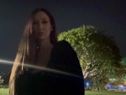 Artemisia Love Late Night Smoking Fetish @ the Park Italian Milf Full Videos on OF 15/16