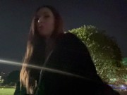 Artemisia Love Late Night Smoking Fetish @ the Park Italian Milf Full Videos on OF 3/16