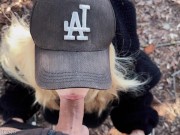 PUBLIC SEX IN THE FOREST WITH A STUDENT, A GIRL DOES A BLOWJOB IN THE FOREST. HOUSE. HOME VIDEO. PRI 14/16