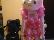 ボクでシコシコしてーん💓マイ○ロディ(♂️)のドレスぬぎぬぎストリップショー&電マオナニー✨【サ○リオドピューロランド】【ハロウィン】 - Screenshot 6 of 16 - HD