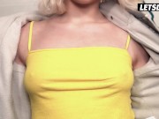 Czech Teen Rides Hard Cock Thief In Hostel Room - HORNY HOSTEL 1/16