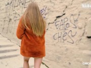 Outdoor Fuck & Cum in Mouth for Hot Blonde - MAMACITAZ 2/16