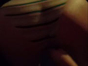 【フェチズム】女子大生　美尻　縞パン　脱がす　　(素人、JD、個人撮影)※無音 - Screenshot 11 of 16 - HD