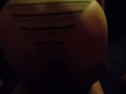 【フェチズム】女子大生　美尻　縞パン　脱がす　　(素人、JD、個人撮影)※無音 - Screenshot 7 of 16 - Teen