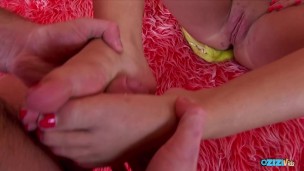 She loves having his hard boner deep inside her love tunnels