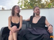 ANAL CREAMPIE!!! Nahira shows no limits, and this is her first porno 5/16