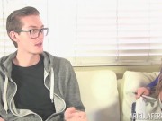 Busty MILF Nailed After Interview 3/16