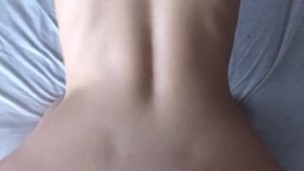 Riding on my boyfriend's big dick