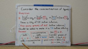 Consider the concentration of liquids.[JapanMath](job)