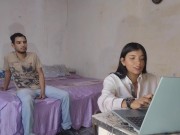 me follo a mi compañera de trabajo 3/16