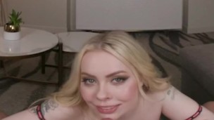 Petite Blondie, Haley Spades, Sucks Your Fat Cock