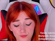 closeup moaning