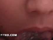 Miu Suzuha provides an outstanding suck off on camera, displaying her slutty japanese skills in this hardcore Japanese adult 12/16