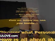 Big boobs babe topless tits out and bare feet shows ass & asshole & behind porn scenes stories of HHN experience - Lelu Love 2/16