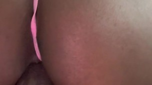 HUGE DILDO STRETCHES MY TIGHT PUSSY