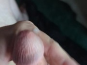 Cumming on the couch