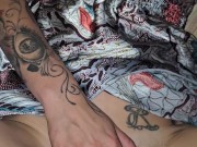 SquuezingCREAMPIE Stroking dick watching Victoria play w her pussy fuck N CUM inside tight pussy POV