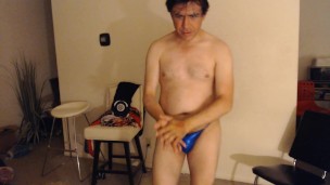 Male Stripper Maolo with Undies On! Whatta Sight!