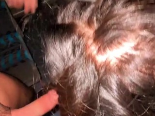 “I can’t believe I’m doing this” Cheating wife fucking in back of bus after bachelorette party