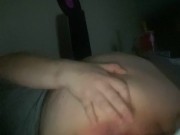 Fucking myself with my buttplug