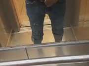 Me in the elevator 😊 - Screenshot 4 of 16 - Big Cock