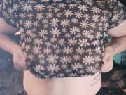 Sheer top flash - Screenshot 5 of 16 - Nipple Piercing