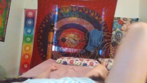 Brushing my Long Brunette Hair Flashing My Hirsute Bush Pussy Hair Fetish Onlyfans ManyVids Slut OF