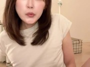 エッチな姿勢教室？！みんな好きな格好でレッスン受けてね♡先生の乳首ばっかりみないでね🫣 - Screenshot 11 of 16 - HD